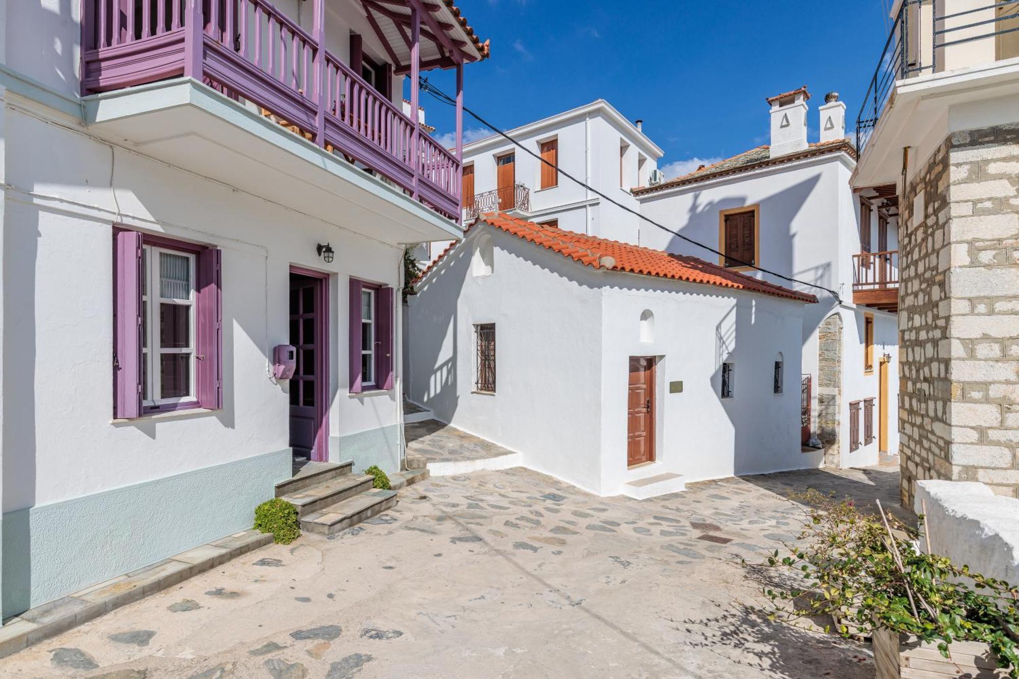 Skopelos Antonia House ภายนอก รูปภาพ