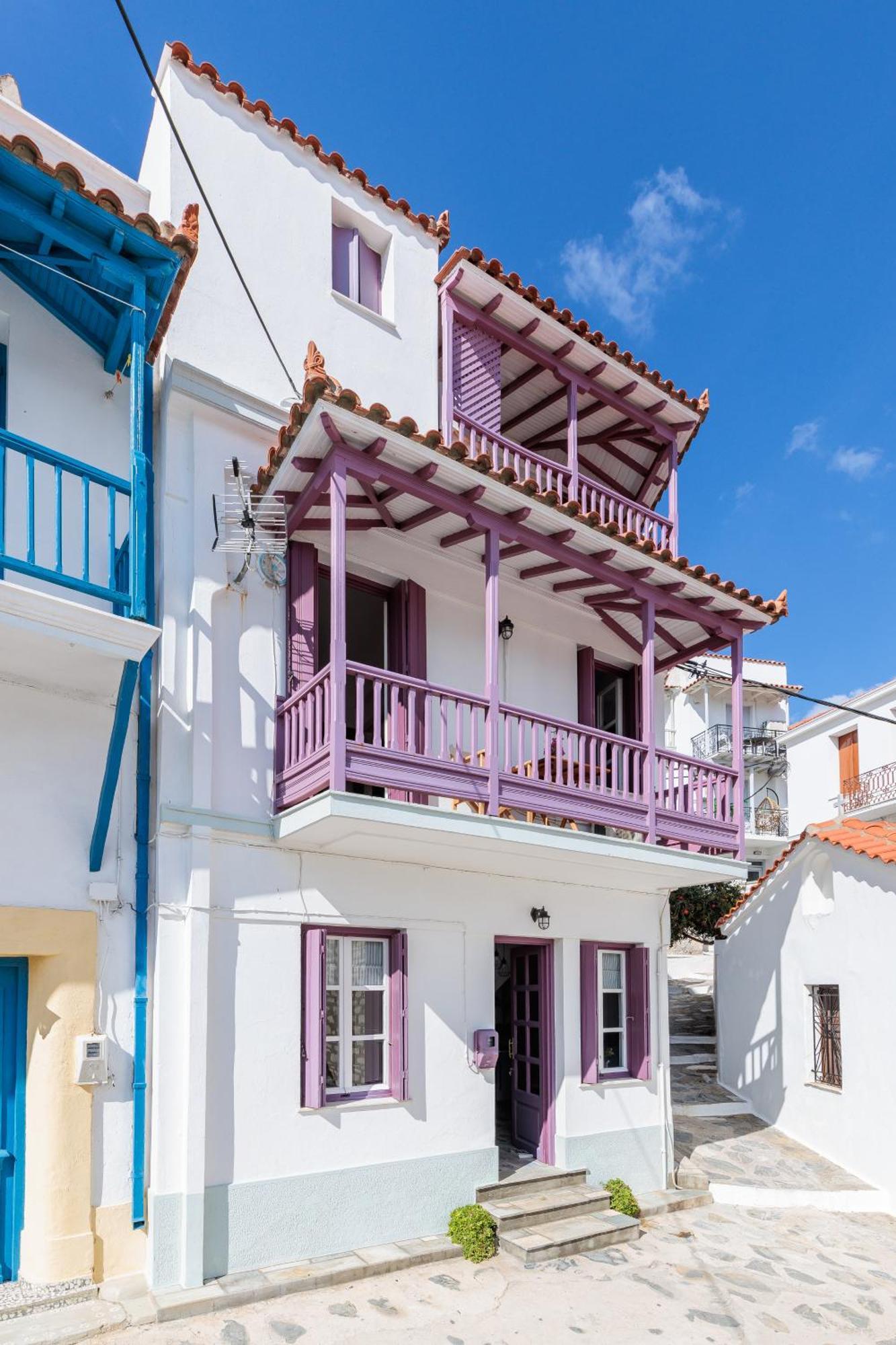 Skopelos Antonia House ภายนอก รูปภาพ